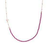 Necklace Amen Woman in Silver CLCOCRRR3